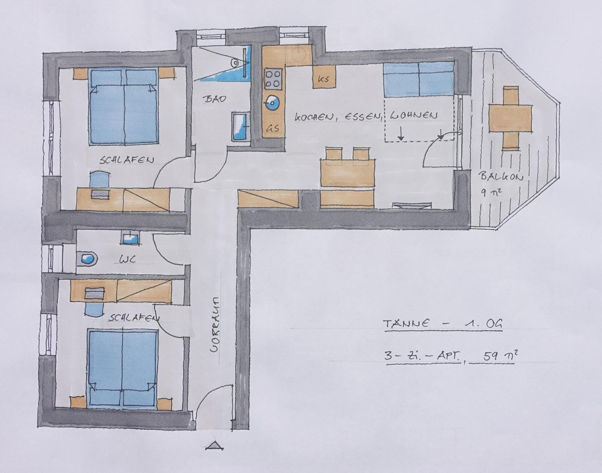 Gluexplatzl Appartements Am Wald Sankt Martin am Tennengebirge Værelse billede
